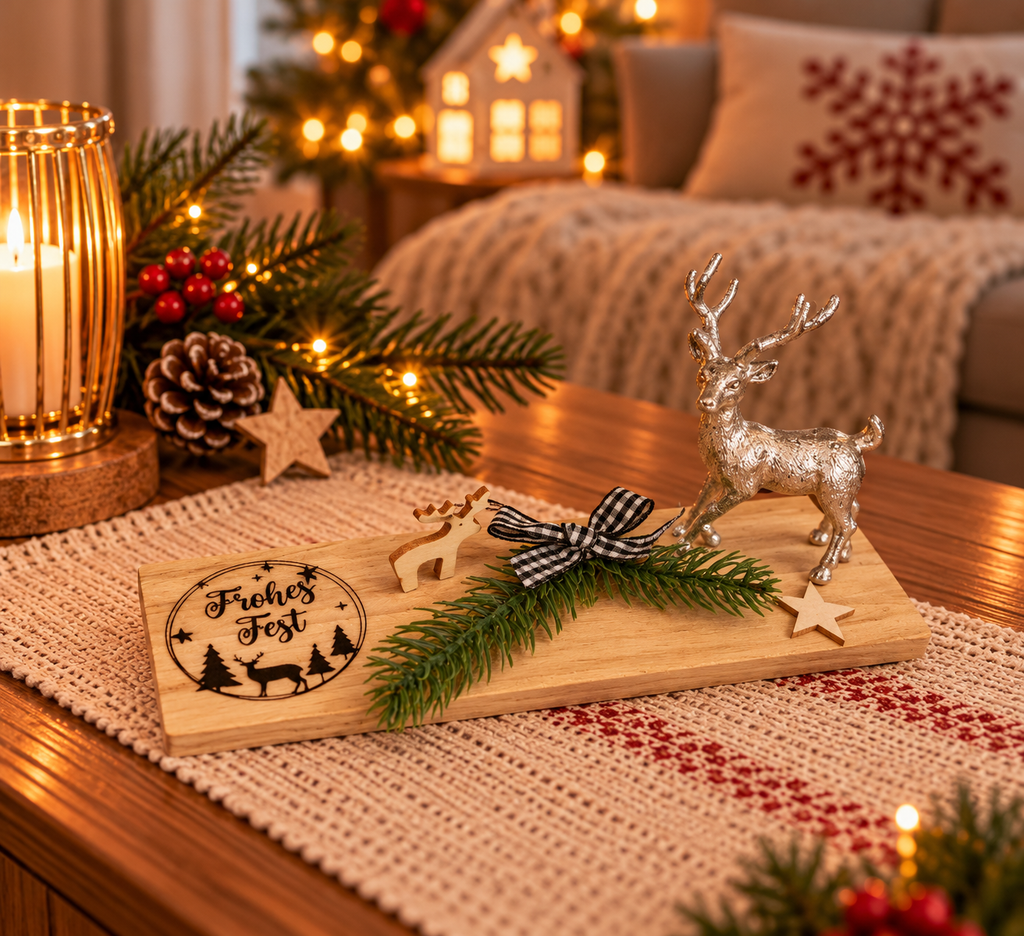 Rustikale Weihnachtsdeko