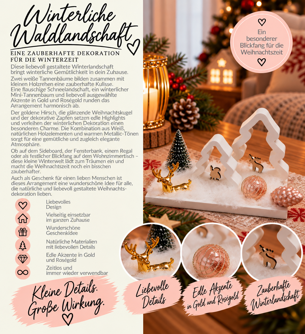Winterliche Waldlandschaft