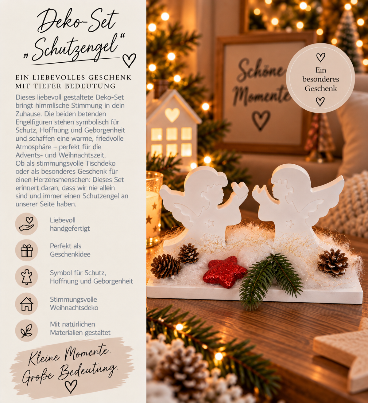 👼 Weihnachtsdeko „Himmlische Engel“