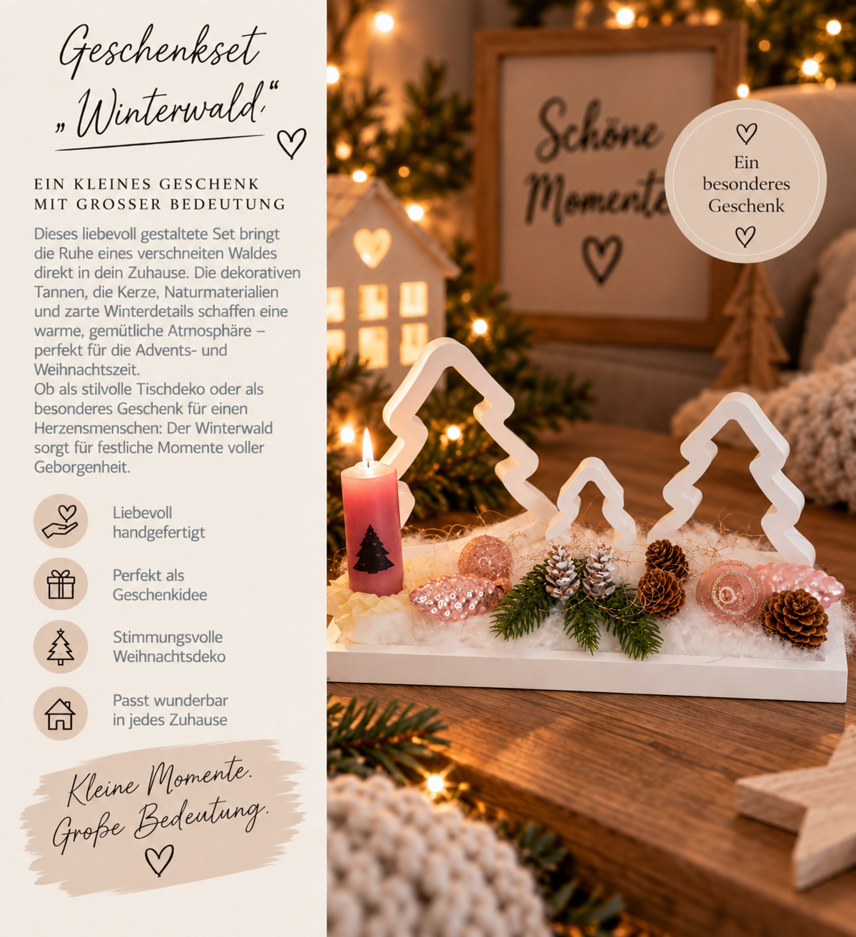 Geschenkset "Winterwald"