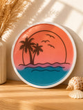 Deko-Tablett „Sunset Beach“
